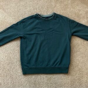 Goodfellow & Co Green Crewneck Sweater Soft Ribbed Design